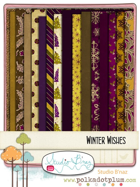 Winter wishes papers